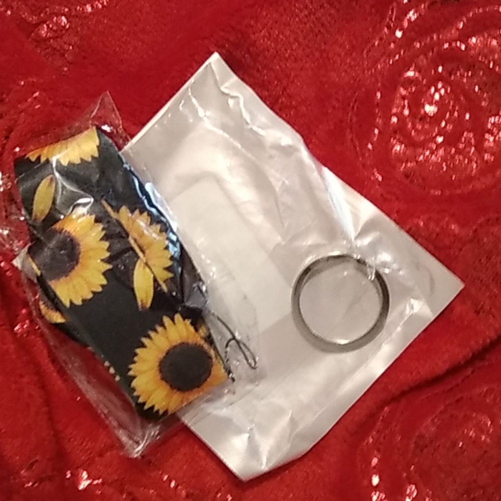 Sun flower Keychain lanyard